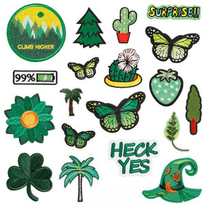 Green Series Embroidered Patch