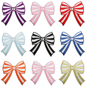 Bow Embroidered Patch