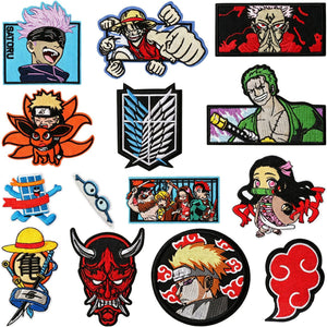 Manga Character Embroidered Patch