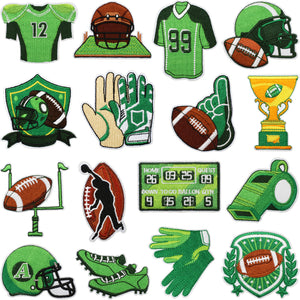 Football Embroidered Patch