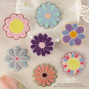 Floral Chenille Patch