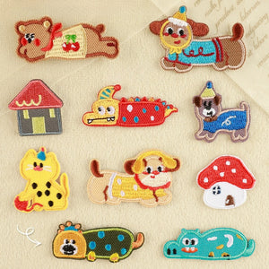 Self-Adhesive Animal Embroidered Patch
