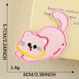 Self-Adhesive Cat Embroidered Patch