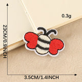 Bee Embroidered Patch
