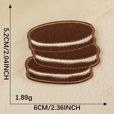 Self-Adhesive Food Embroidered Patch