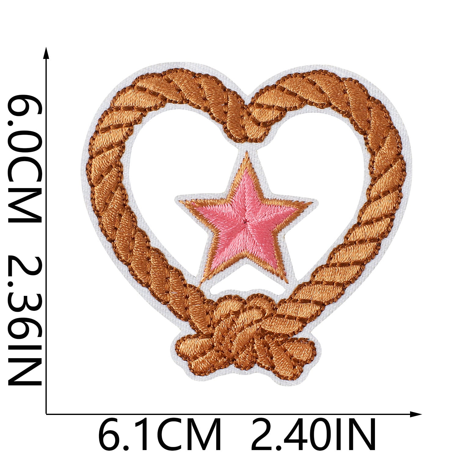Western Cowboy Embroidered Patch