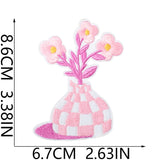 Floral Embroidered Patch