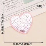 Sequin Heart Embroidered Patch