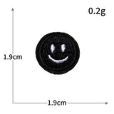 Smiley Heart Embroidered Patch