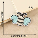 Bee Embroidered Patch