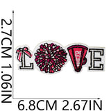 Cheer Embroidered Patch