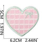 Heart Embroidered Patch