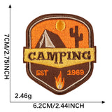 Round Badge Embroidered Patch