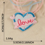 Self-Adhesive English Letter Badge Patch