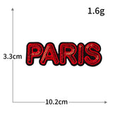 LOVE Heart Sequin Patch