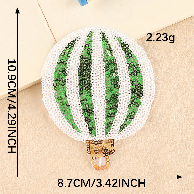 Self-Adhesive Sequin Embroidered Patch