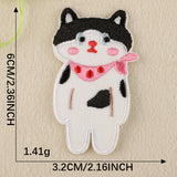 Self-Adhesive Animal Letter Embroidered Patch