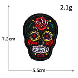 Day of the Dead Skull Patch