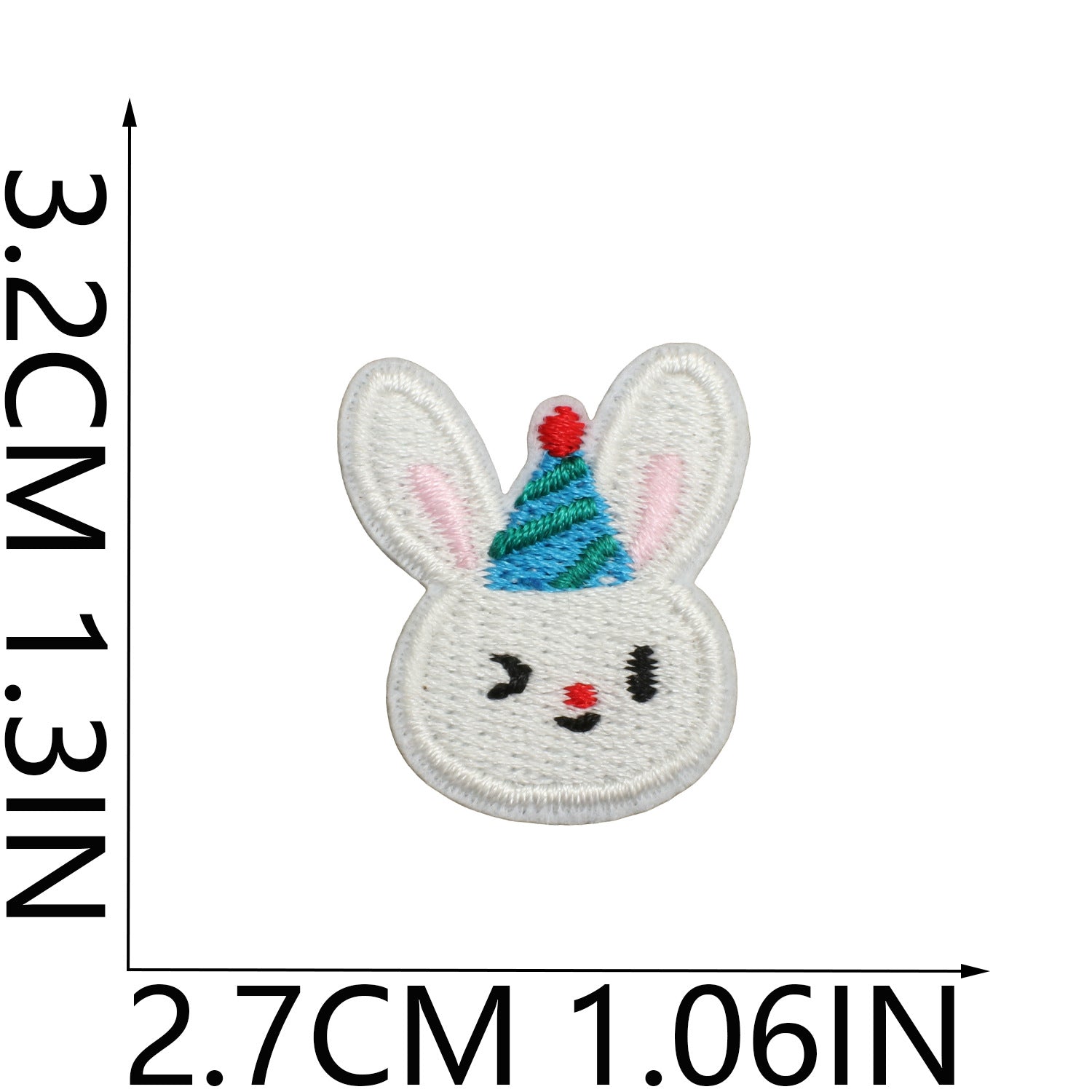Mini Drink Cup Embroidered Patch