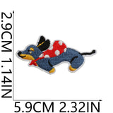Dachshund Embroidered Patch