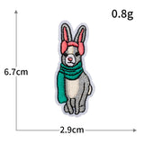 Dog Cat Squirrel Embroidered Patch