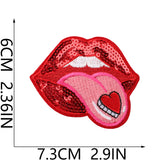Sequin Lip Patch
