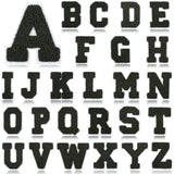 Black Letter Chenille Patch