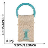 Custom Name Letter Keychain