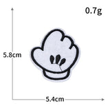 Hand Gesture Embroidered Patch