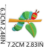 Caterpillar Embroidered Patch