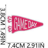 Game Day Embroidered Patch