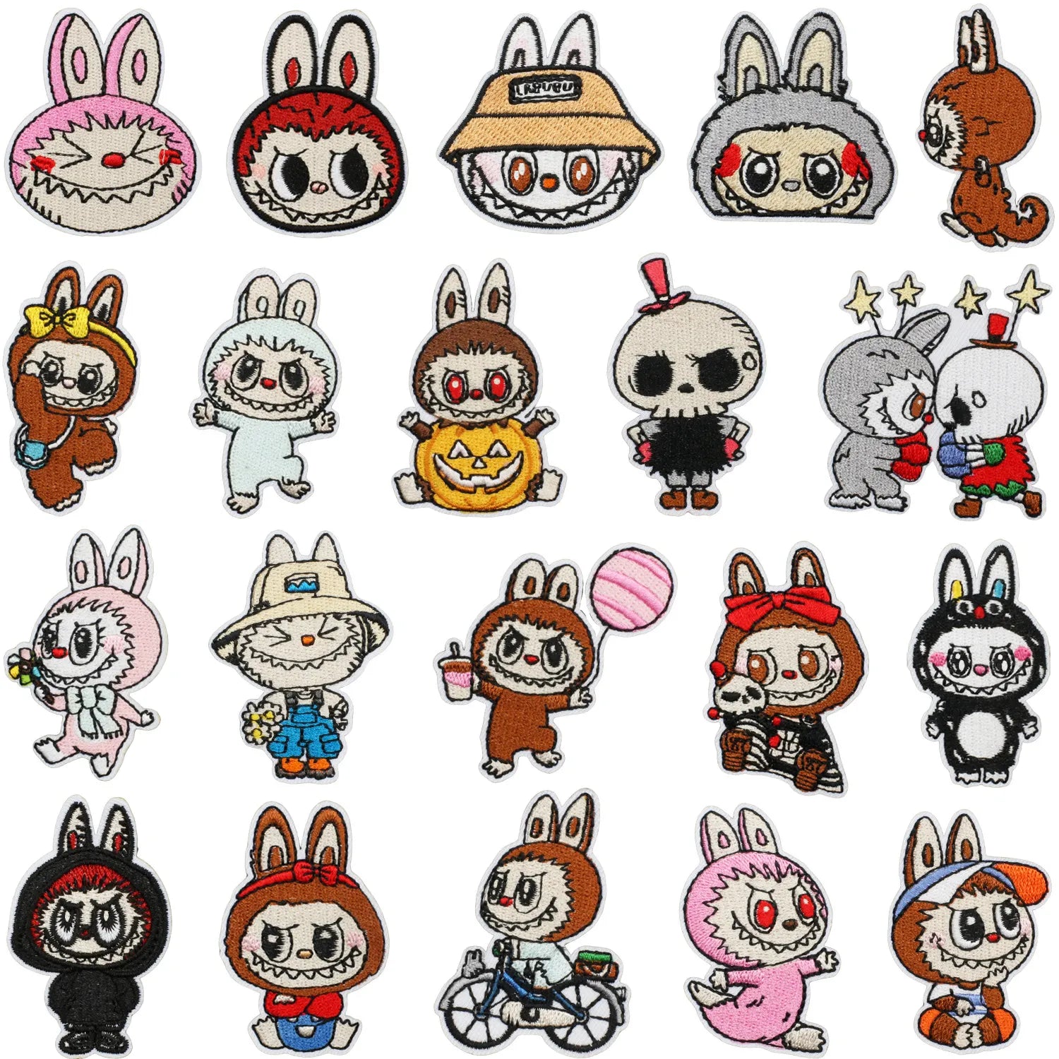 Cute Character Embroidered Patch