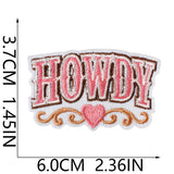 Western Cowboy Embroidered Patch
