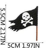Pirate Ship Embroidered Patch