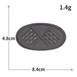 Letter Badge Embroidered Patch