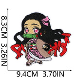 Manga Character Embroidered Patch