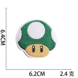 Mario Character Embroidered Patch