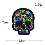 Day of the Dead Skull Patch