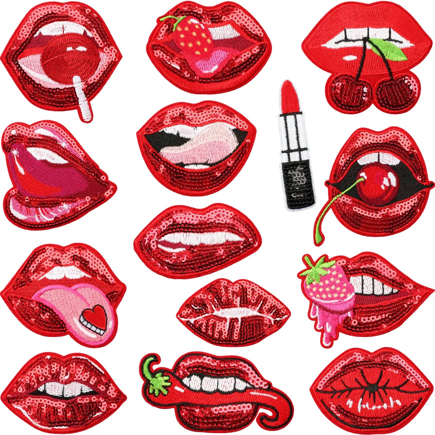 Sequin Lip Patch