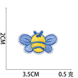 60-Piece Mixed Embroidered Patch Set
