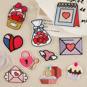 Valentine Embroidered Patch