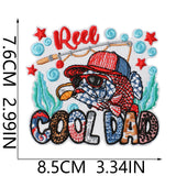 Vintage Fishing Embroidered Patch
