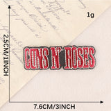 English Letter Embroidered Patch