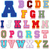Black Letter Chenille Patch
