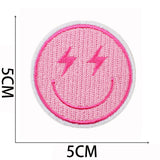 Pink Leopard Embroidered Patch