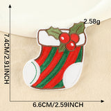 Snowman Christmas Embroidered Patch