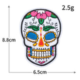 Day of the Dead Skull Patch