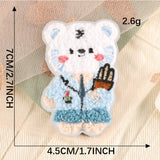 Self-Adhesive Bear Chenille Patch