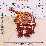 Dinosaur Embroidered Patch