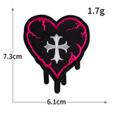 Gothic Music Note Skull Patch